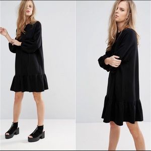 Pull & Bear Frill Hem Dress